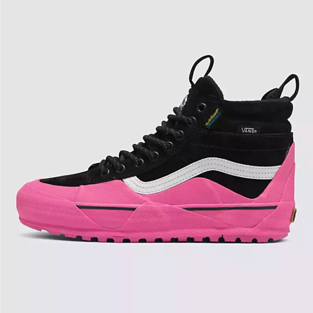 NEW Vans Sk8-Hi Dip MTE-2 All-Trac Black/Pink High-Top Sneakers W8.5 / M7 *NWT*